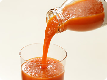 MIXED CARROT AND APPLE JUICE